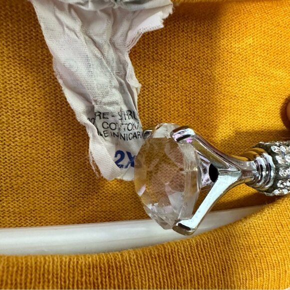 Neil young band tshirt 2008 08’ North American fall tour Tie-Dye orange Yellow - Picture 5 of 6